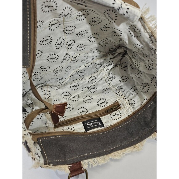 MW Myra Bags Leaf Print Small Shoulder Bag Handbag Purse Shoulderbag S-1151 NEW - Picture 7 of 8